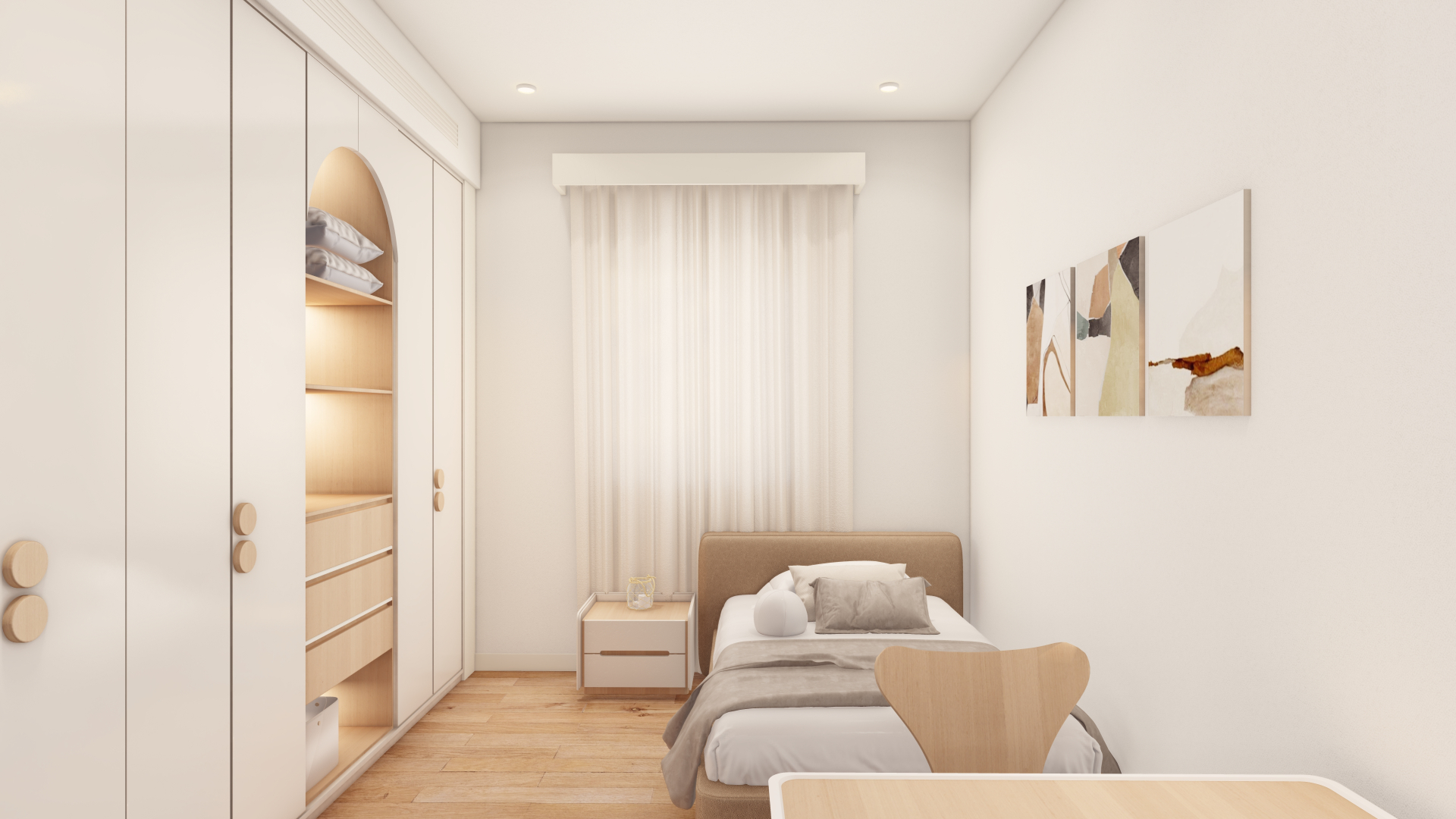 Kinder- oder Gästezimmer mit Tageslicht